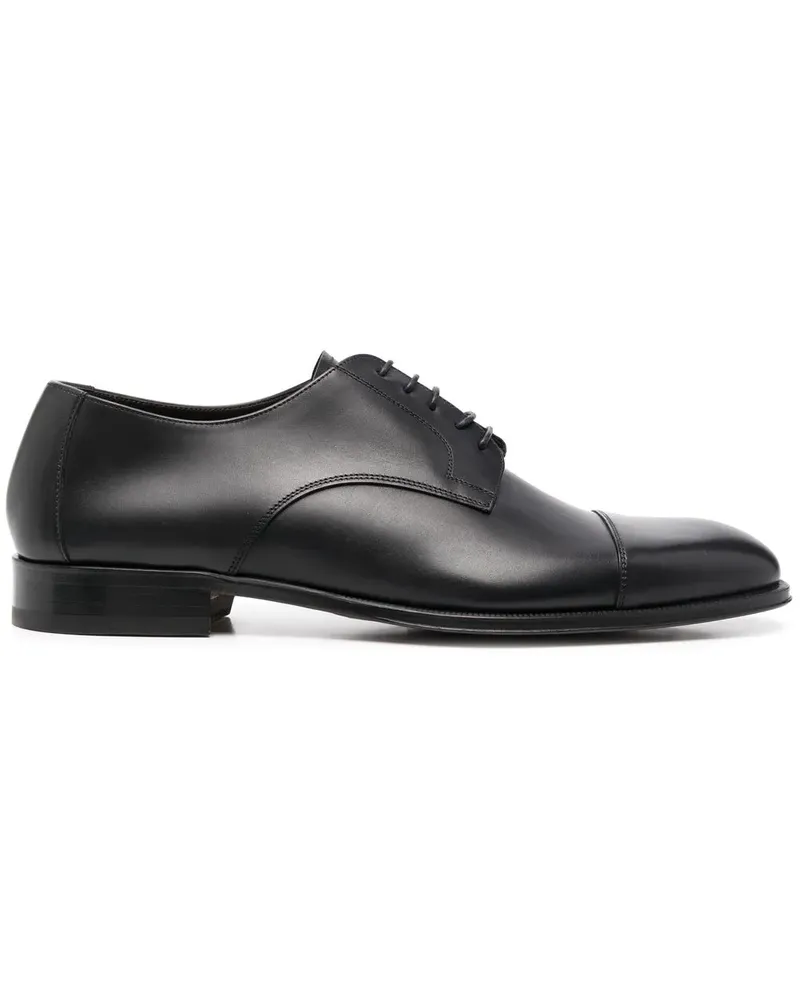 Canali Klassische Derby-Schuhe - Schwarz Schwarz