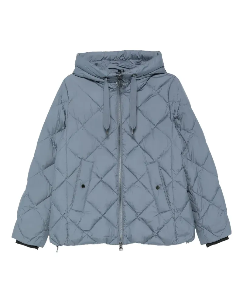Betty Barclay quilted hooded jacket - Blau Blau