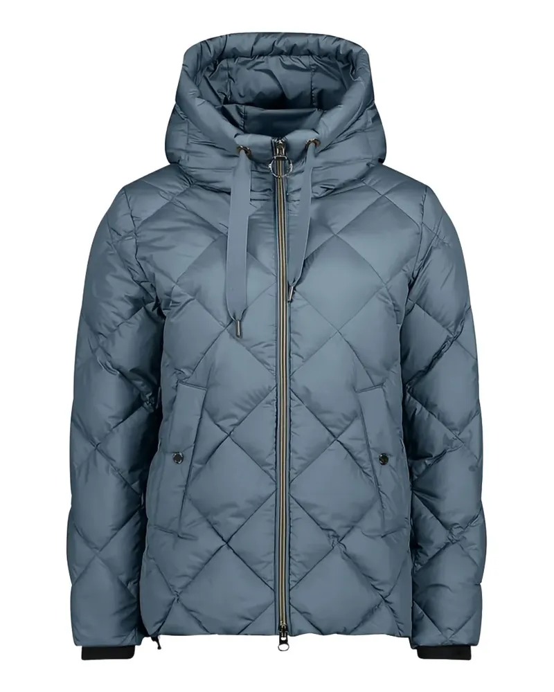 Betty Barclay quilted hooded jacket - Blau Blau