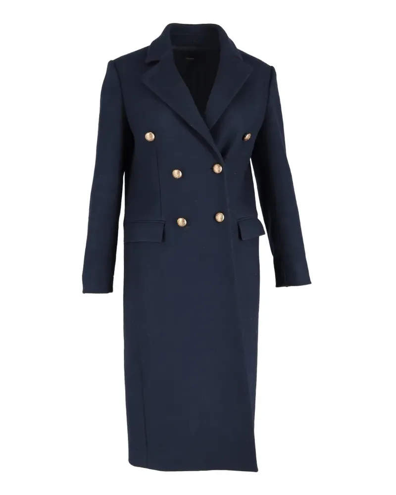 Joseph Doppelreihiger Mantel - Blau Blau