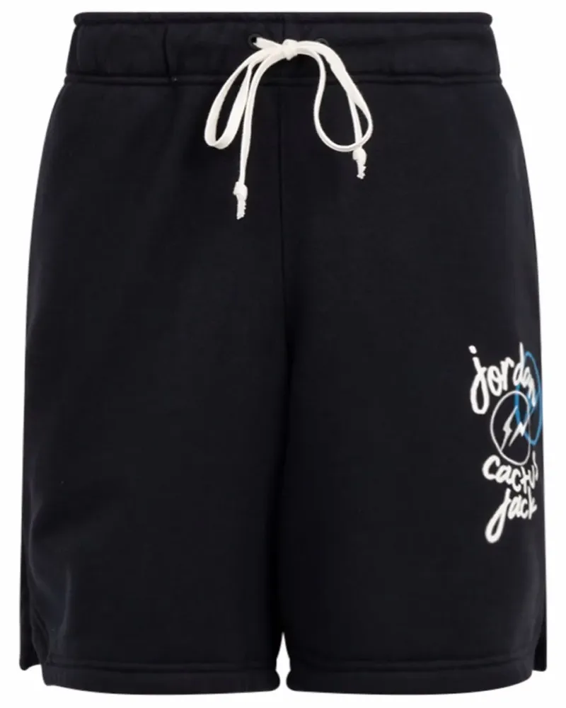 Travis Scott x Fragment x Jordan Joggingshorts - Schwarz Schwarz