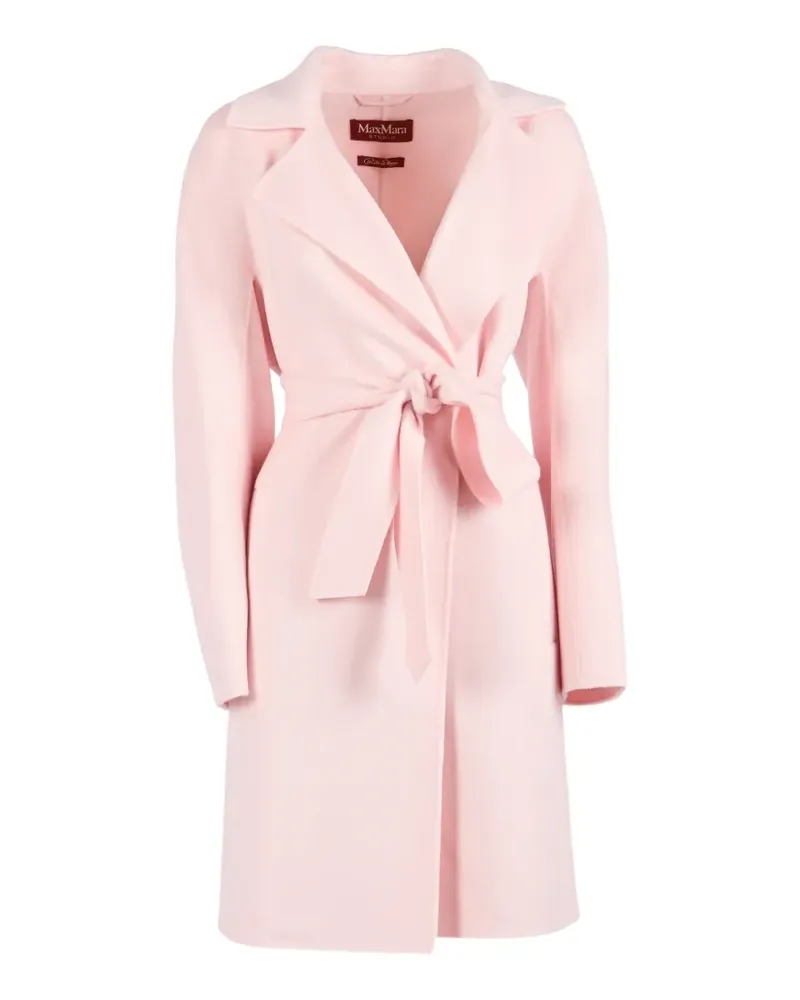 Max Mara Mantel mit Gürtel - Rosa Rosa