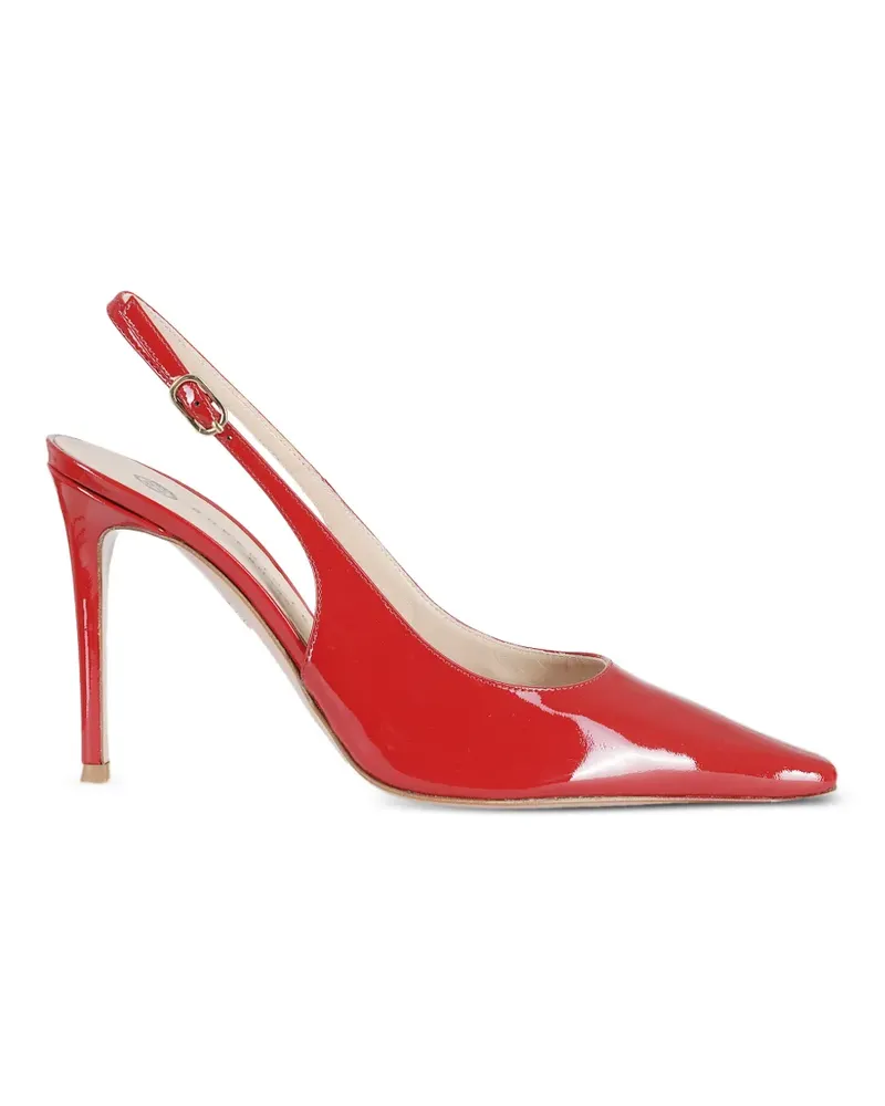 FESTA Milano Spitze Slingback-Pumps - Rot Rot