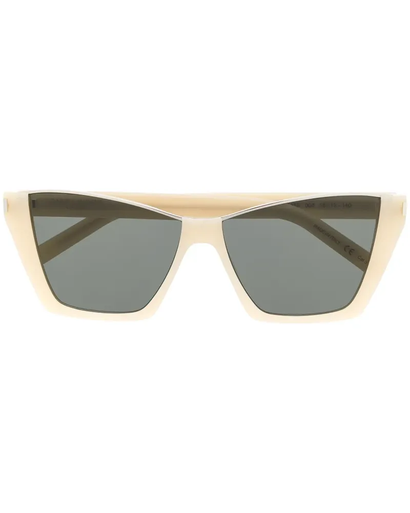 Saint Laurent Cat-Eye-Sonnenbrille - Nude Nude