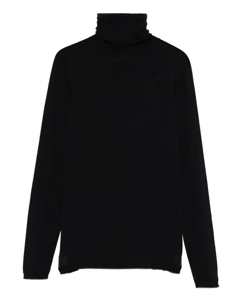 Max Mara Pullover mit Rollkragen - Blau Blau