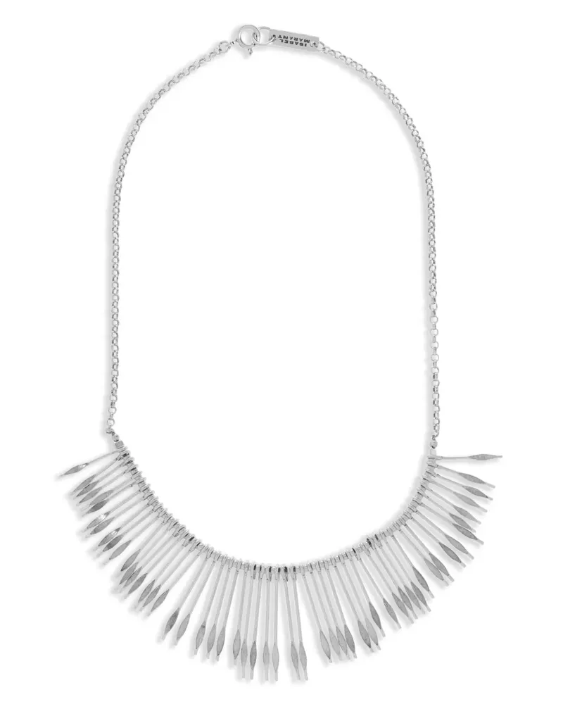 Isabel Marant Halskette im Metallic-Look - Silber Silber
