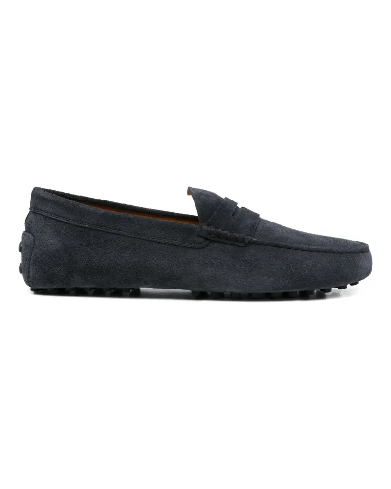 TOD'S suede penny loafers - Blau Blau