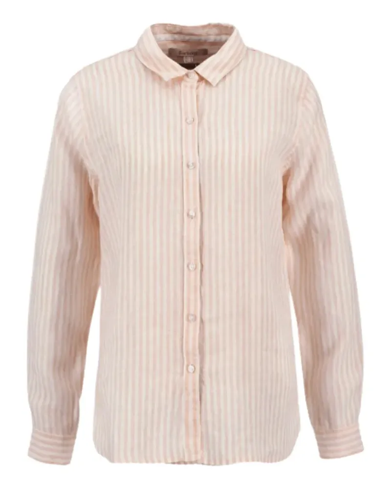Barbour striped long-sleeve shirt - Nude Nude