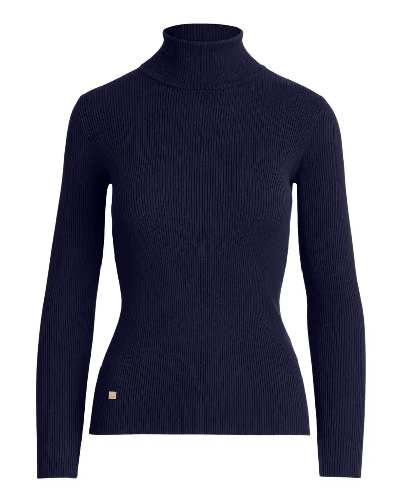 Ralph Lauren Gerippter Pullover - Blau Blau