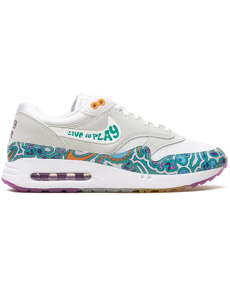 Nike Air Max 1 Golf Play to Live Sneakers - Weiß Weiß