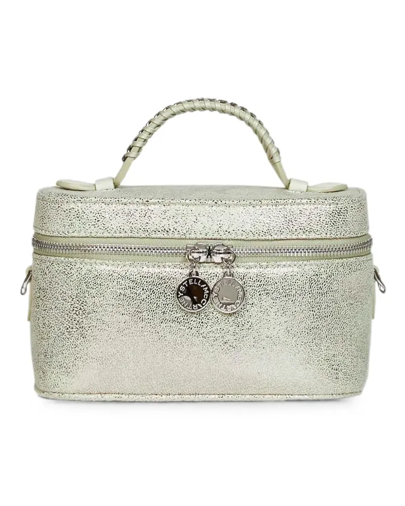 Stella McCartney Gepunktete Schultertasche - Grün Grün