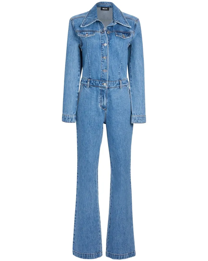 SER.O.YA Mabel Jumpsuit - Blau Blau
