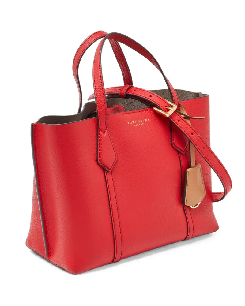 Tory Burch small Perry triple-compartment tote bag - Rot Rot
