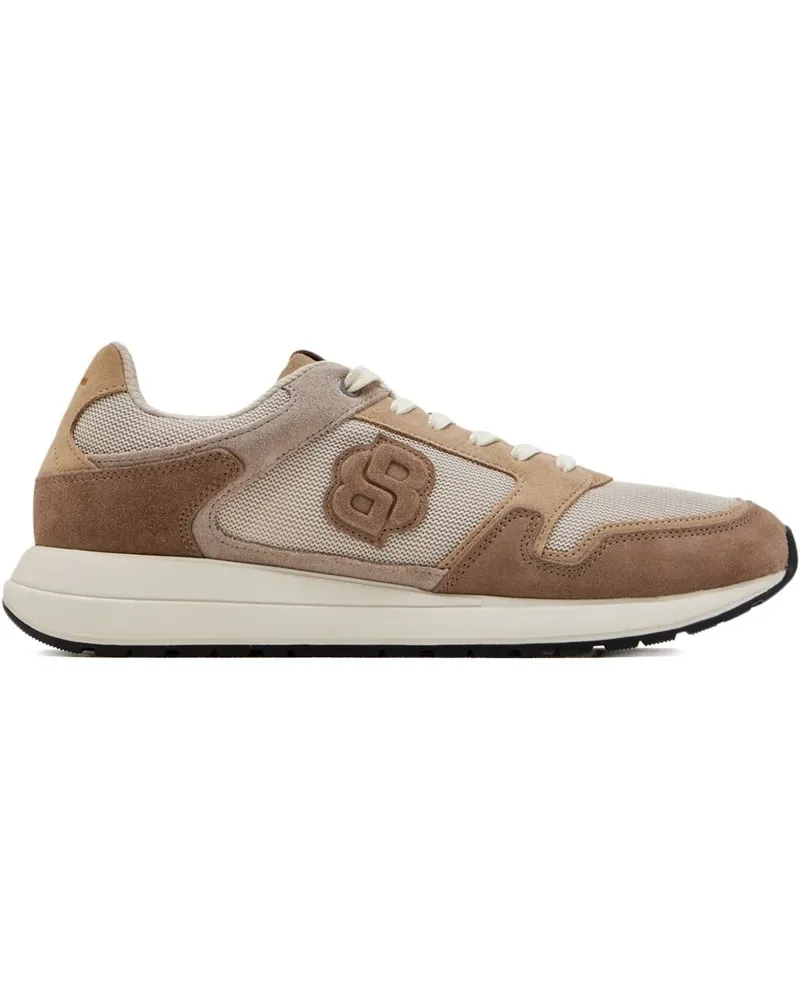 HUGO BOSS Sneakers mit Logo-Patch - Nude Nude