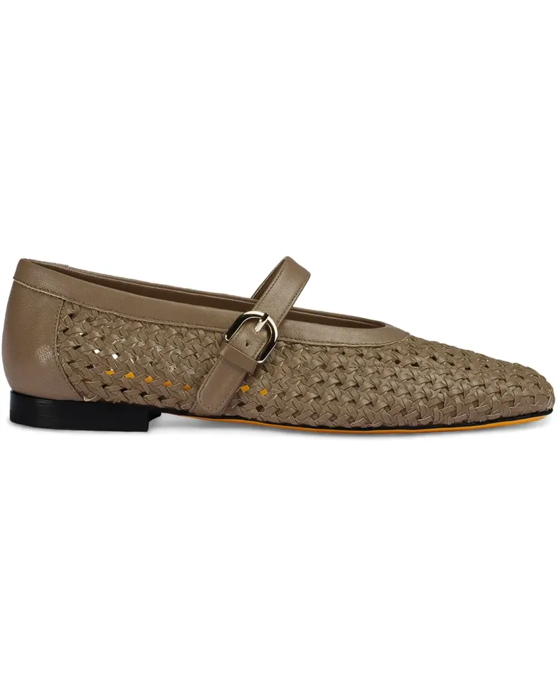 Doucal´s Ballerinas aus Leder - Braun Braun