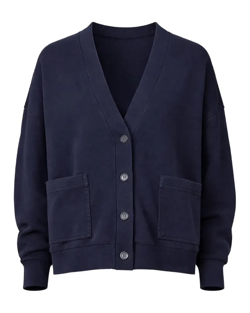 Xírena button-up cardigan - Blau Blau