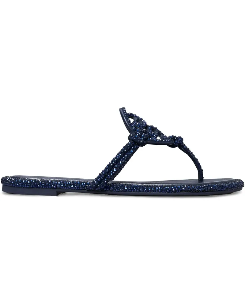 Tory Burch Miller Pantoletten - Blau Blau