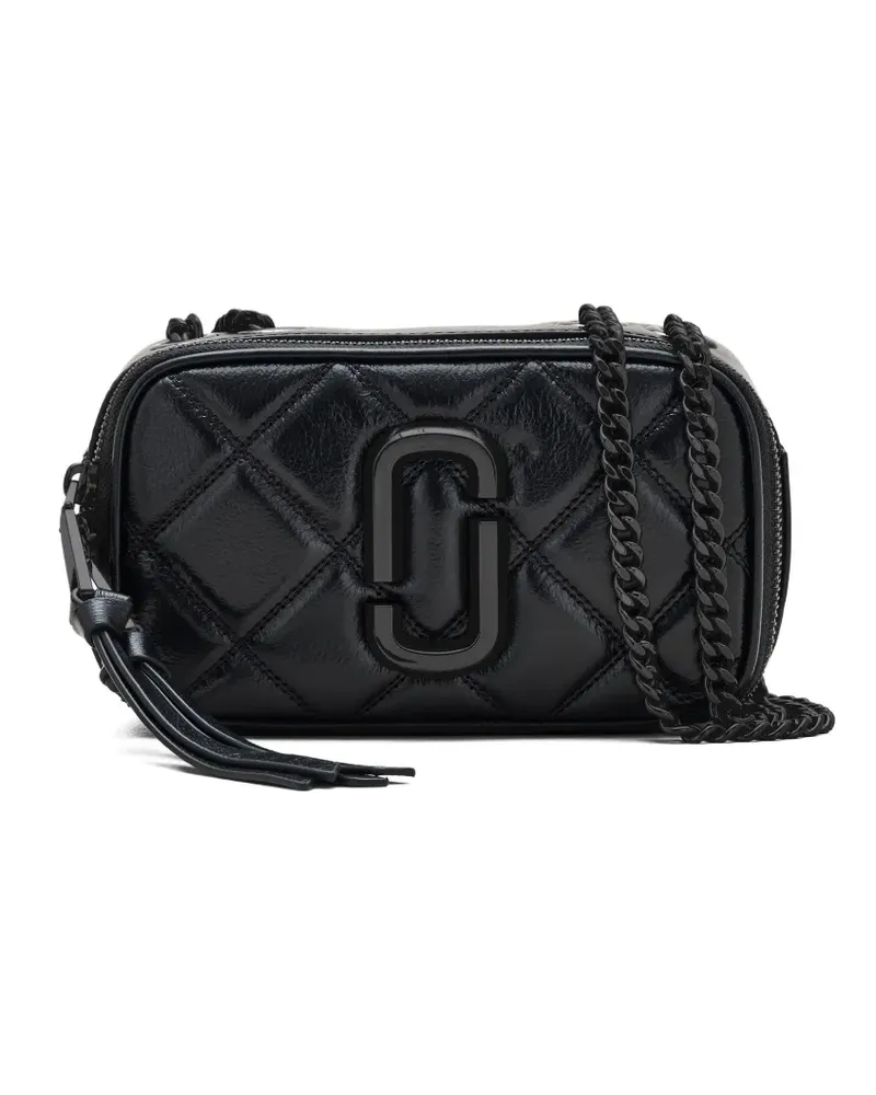 Marc Jacobs The Quilted Leather Chain Snapshot Tasche - Schwarz Schwarz