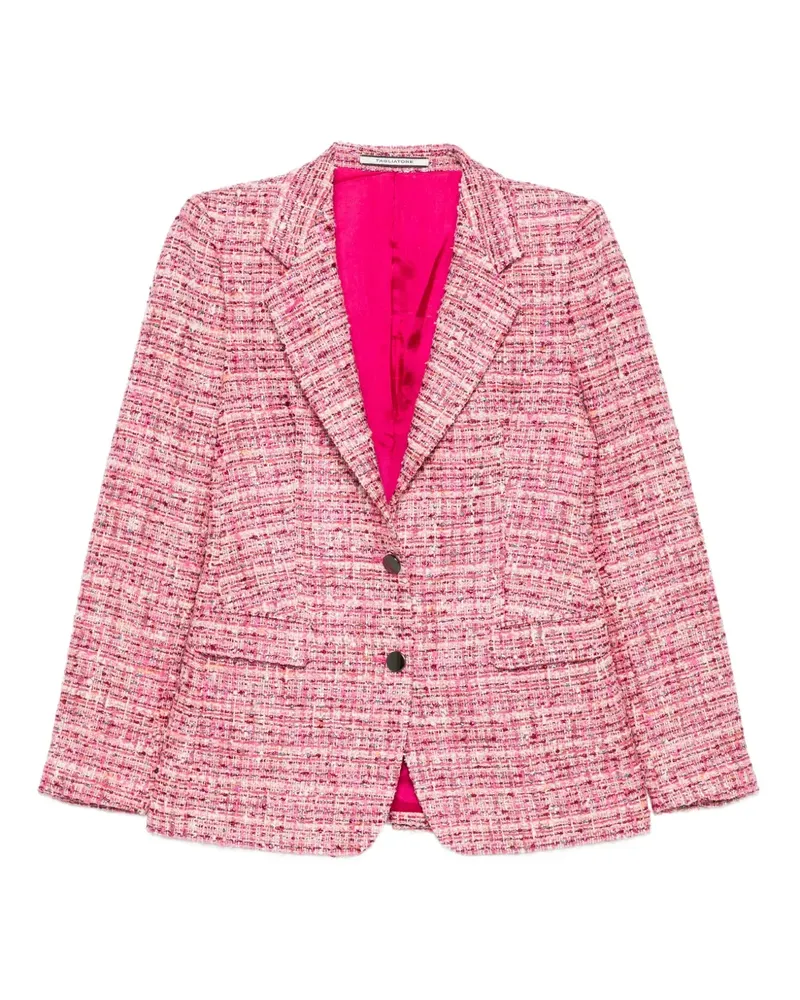 Tagliatore Tweed-Blazer mit zwei Knöpfen - Rosa Rosa