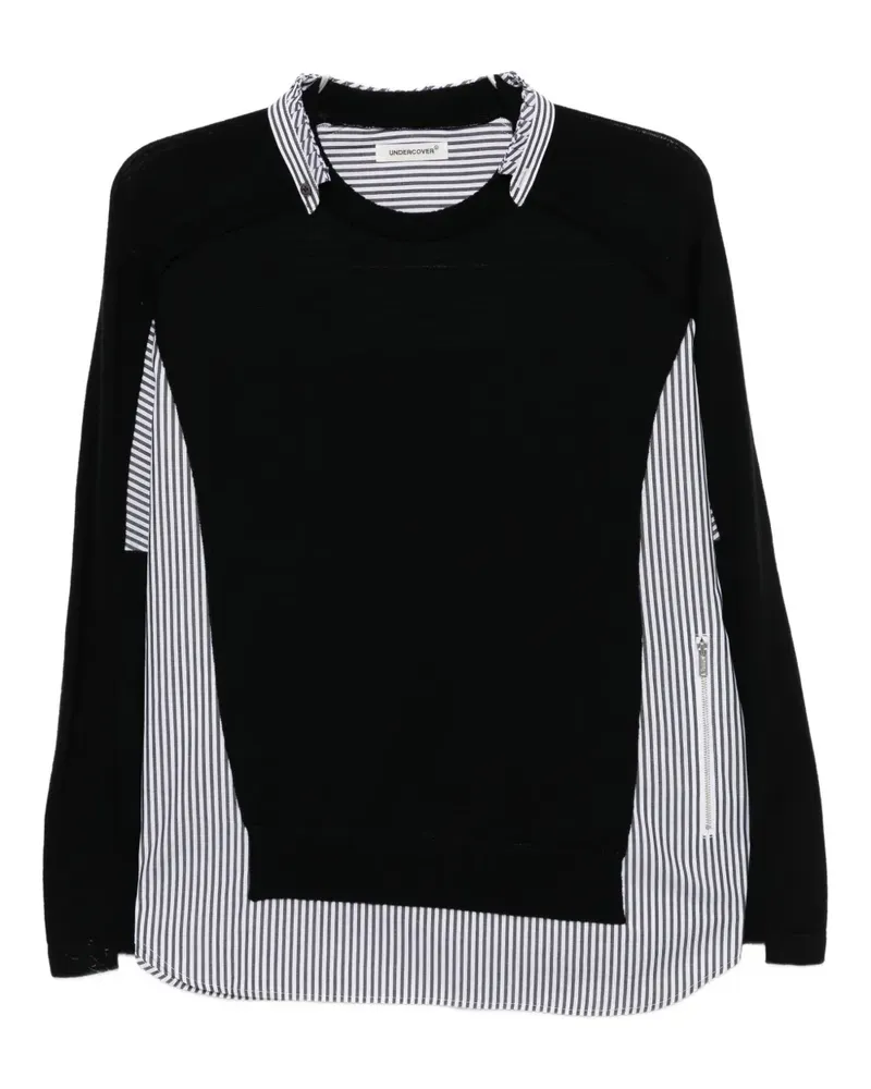 Undercover Bluse aus Baumwolle - Schwarz Schwarz