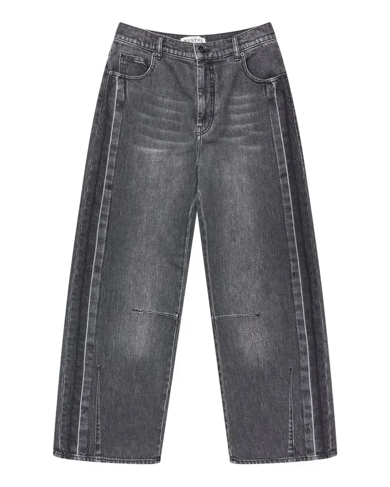 MUNTHE Ausgeblichene Jeans - Grau Grau