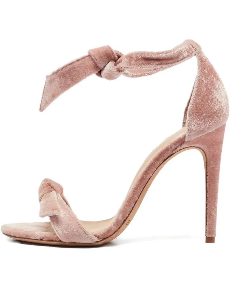 Alexandre Birman Sandalen aus Samt 105mm - Rosa Rosa