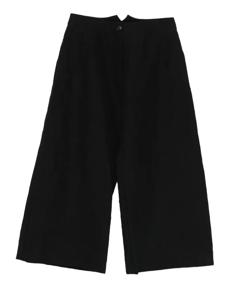 Studiorundholz wide-leg trousers - Schwarz Schwarz