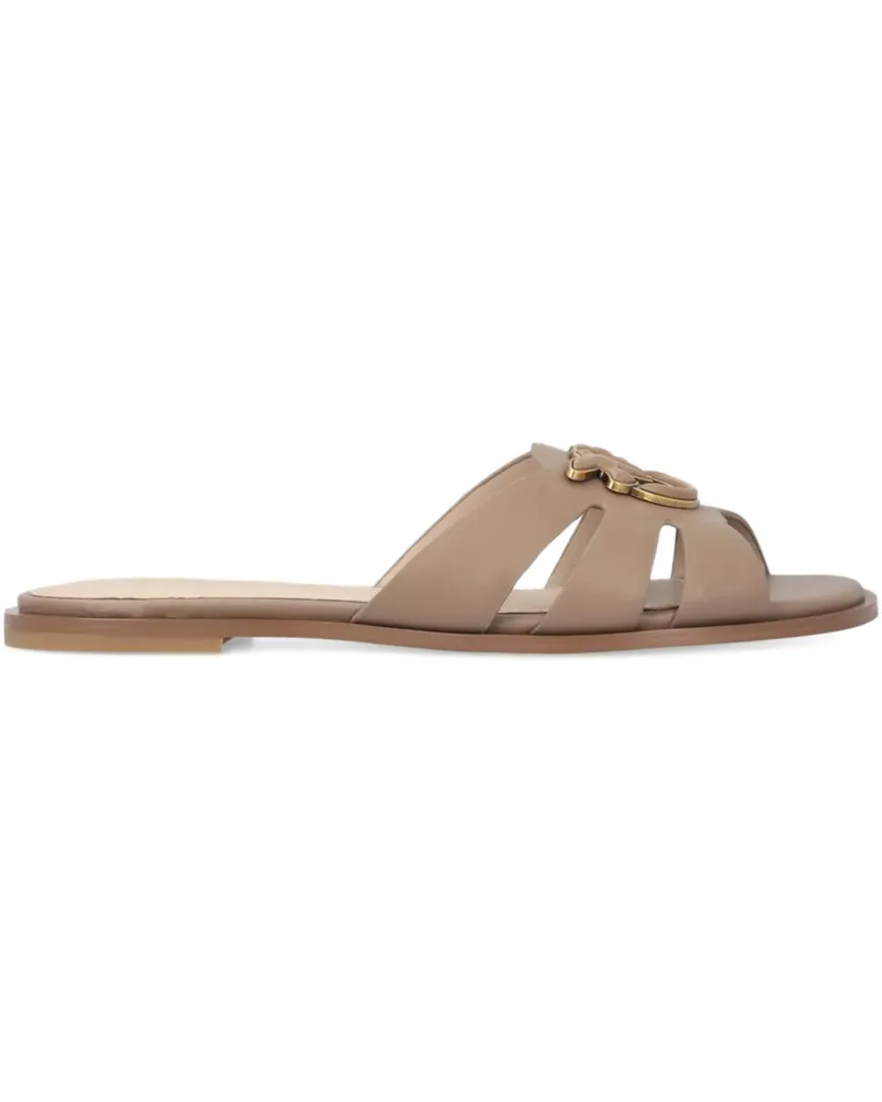 Pinko Love Birds sandals - Nude Nude