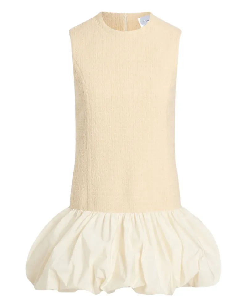 Patou Tweed-Kleid mit Ballonsaum - Nude Nude