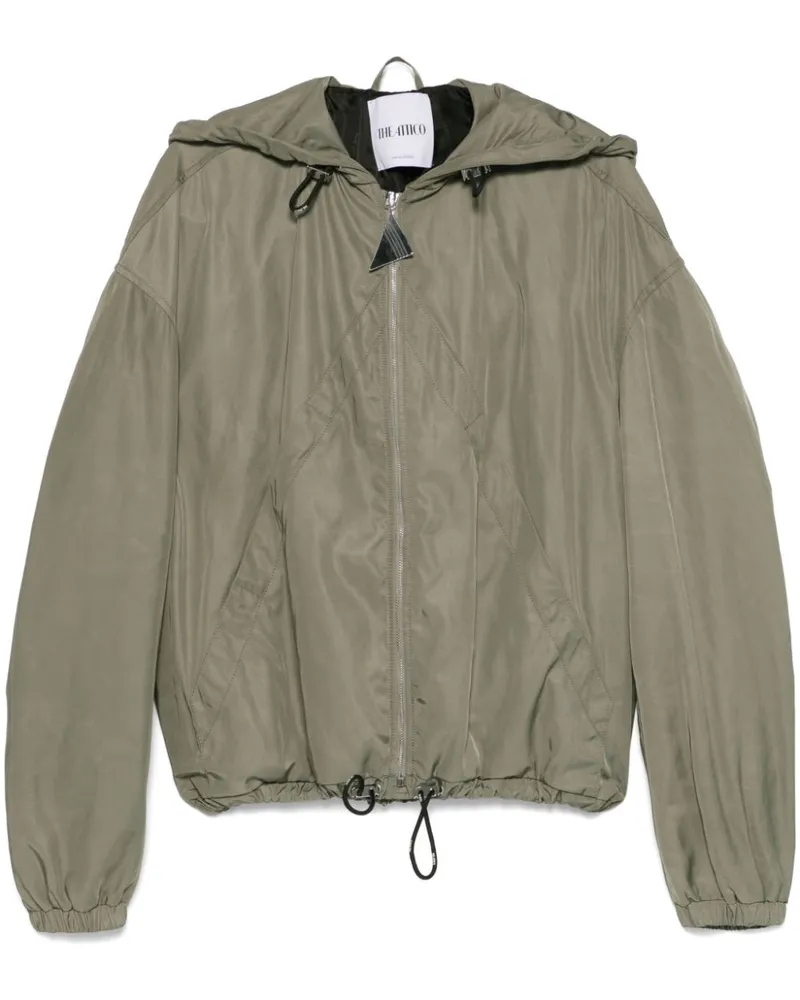 ATTICO Bomberjacke mit Kapuze - Grün Grün