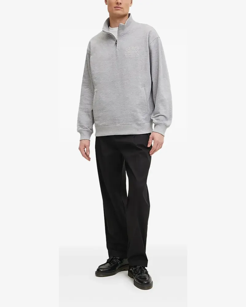 Guess Sweatshirt mit Reißverschluss - Grau Grau