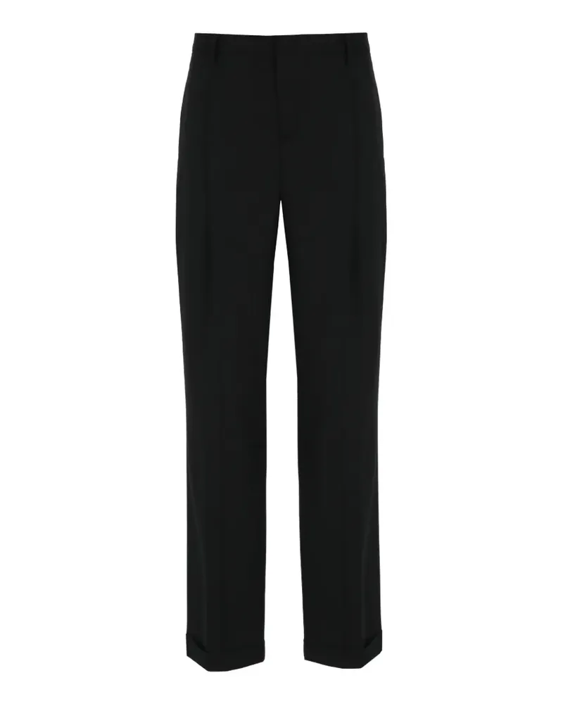 Briglia 1949 pleated high-waisted trousers - Schwarz Schwarz