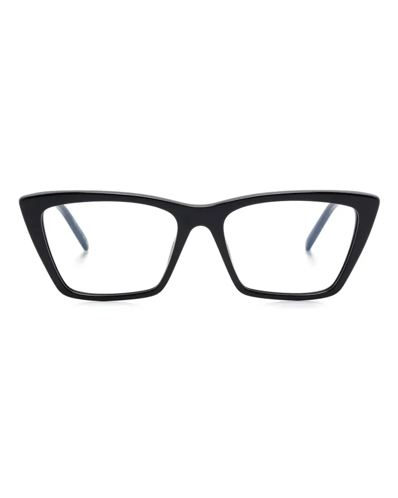 Saint Laurent Mica Thin Brille - Schwarz Schwarz