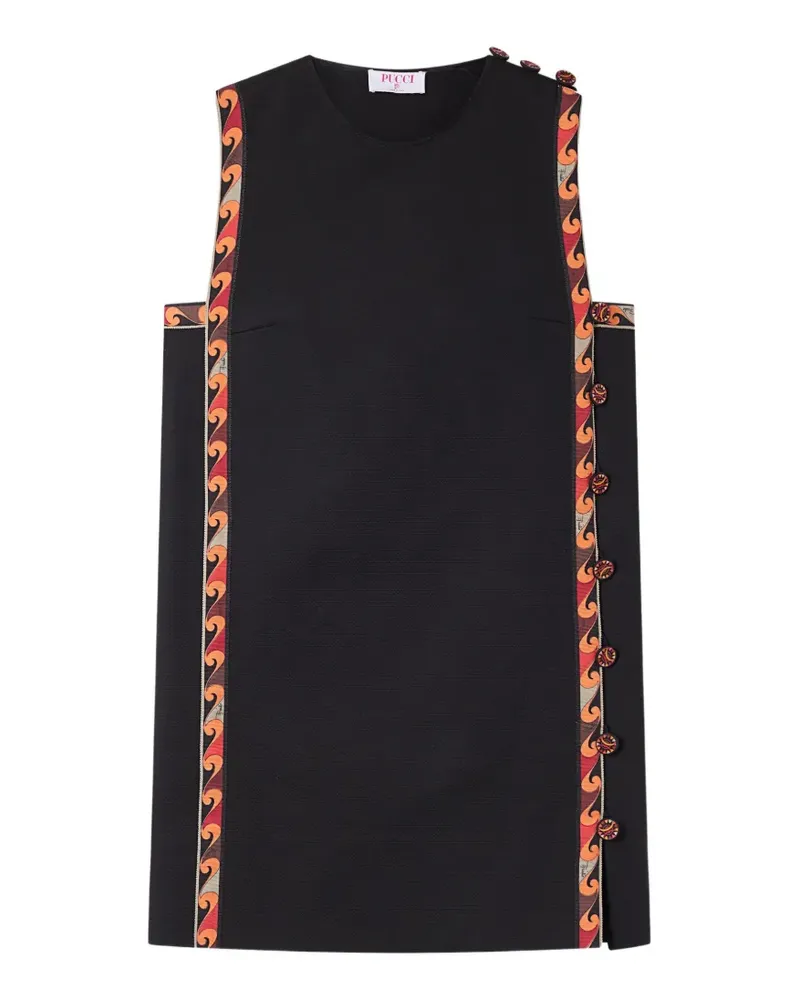 Emilio Pucci piquet cotton dress - Schwarz Schwarz