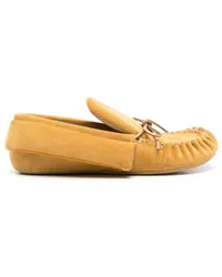 J.W.Anderson Loafer mit Schleifendetail Gelb