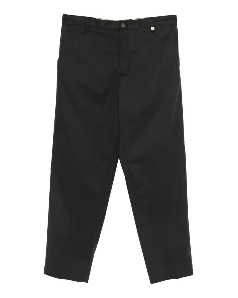 MYTHS straight trousers - Schwarz Schwarz
