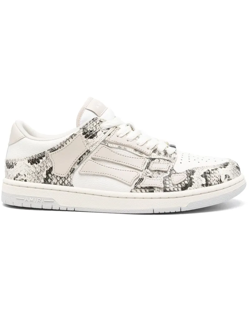 Amiri Snake Skel Sneakers - Nude Nude