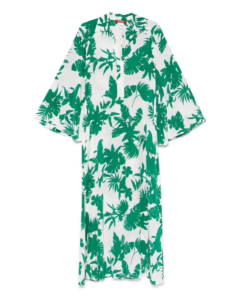 Max Mara Livrea Maxikleid - Grün Grün