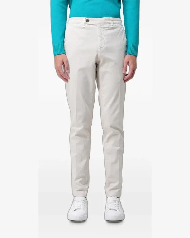 MYTHS straight-leg trousers - Nude Nude