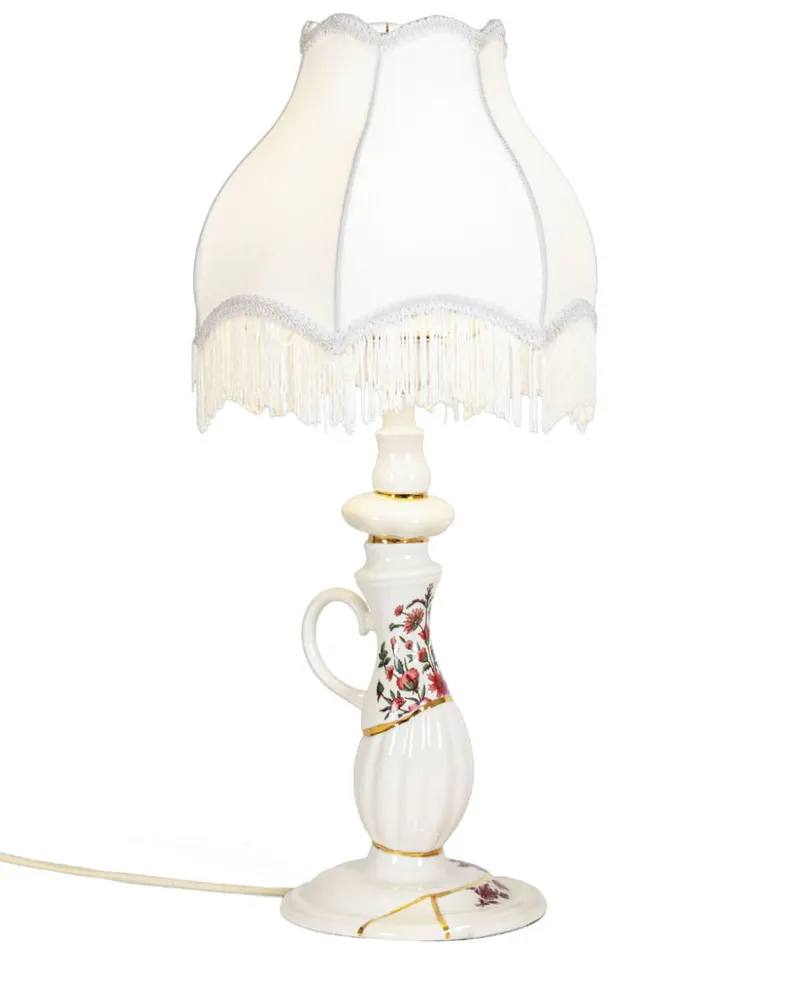 Seletti Kintsugi Tischlampe - WHITE/MULTICOLOR White