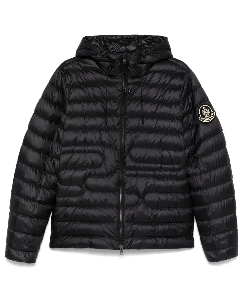 Moncler Gesteppte Xiaoxu Jacke - Schwarz Schwarz