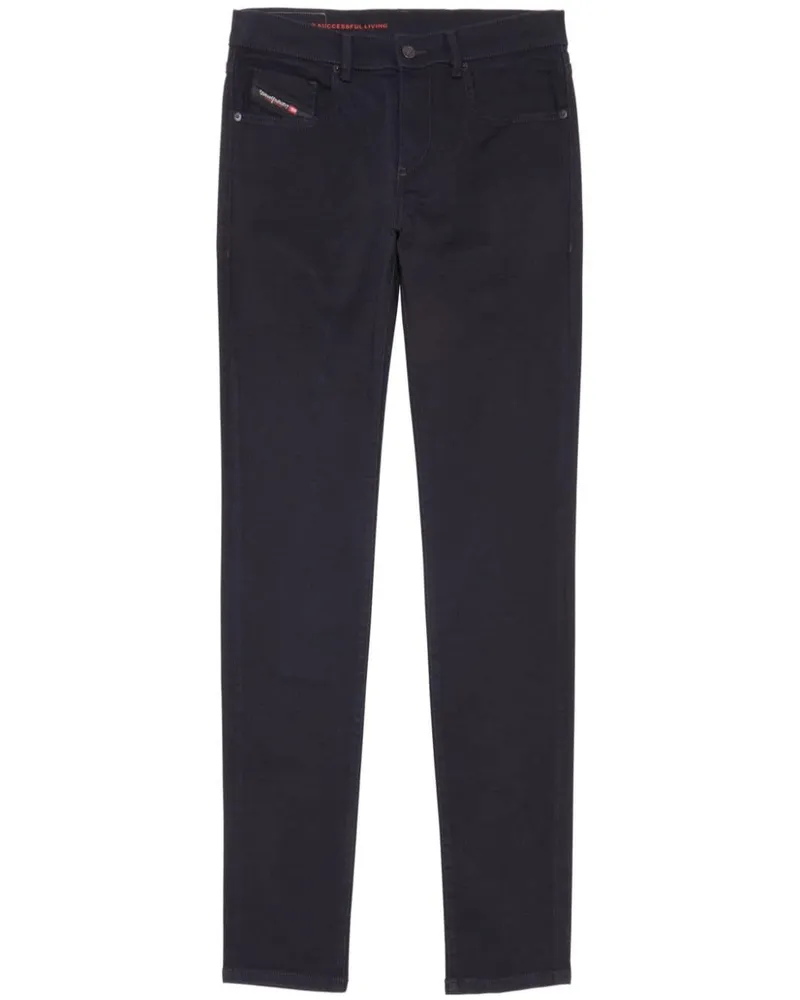 Diesel D-Strukt Straight-Leg-Jeans - Schwarz Schwarz