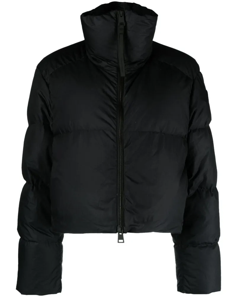 Canada Goose Gefütterte Garnet Cropped-Jacke - Schwarz Schwarz