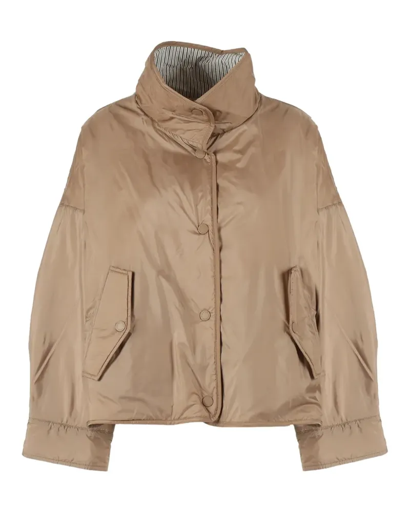 Max Mara button short coat - Nude Nude