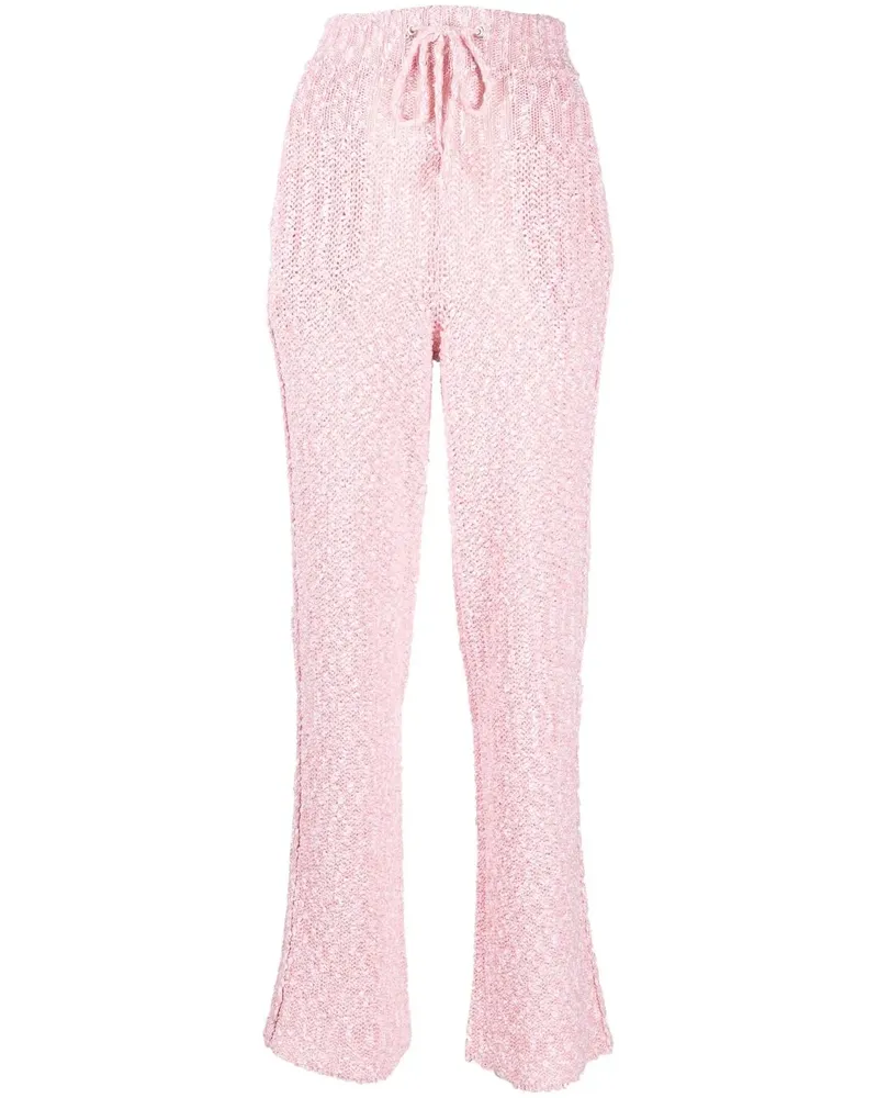 Ferragamo Hose mit Kordelzug - Rosa Rosa
