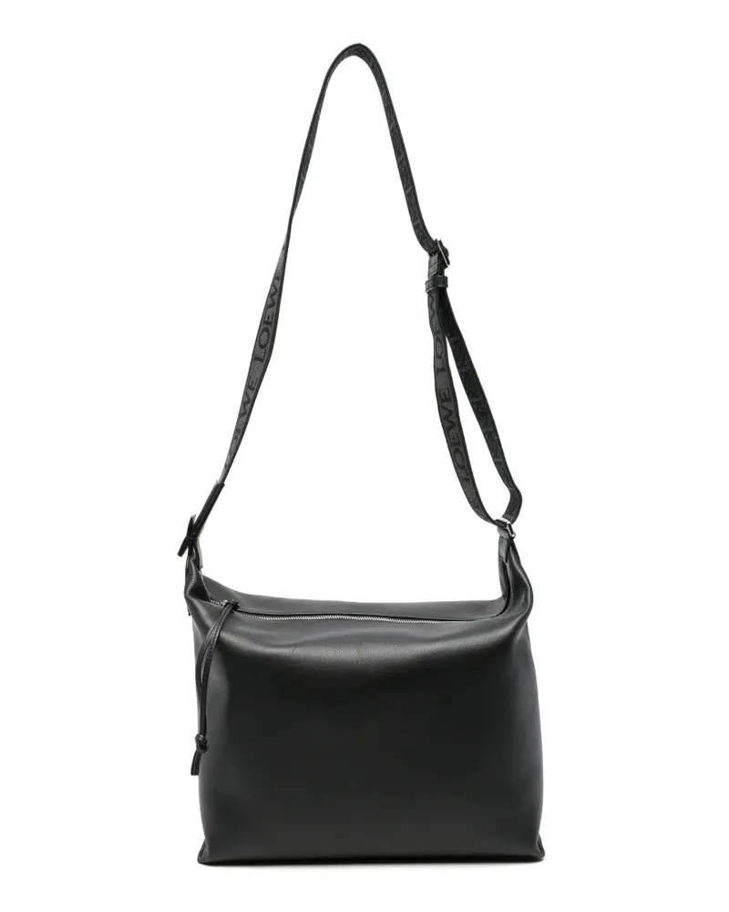 Loewe Cubi Kuriertasche - Schwarz Schwarz