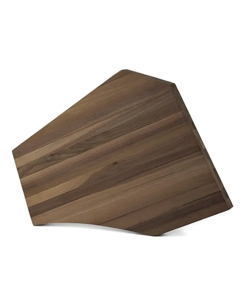 knIndustrie Große skulpturale Schneidebrett - Braun Braun