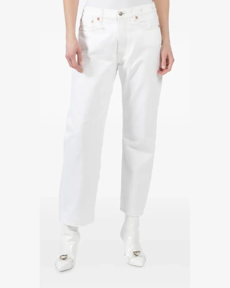 R13 Klassische Tapered-Jeans - Weiß Weiß
