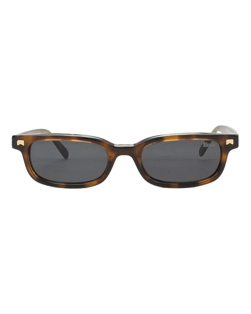 RHUDE Klassische Sonnenbrille - Braun Braun