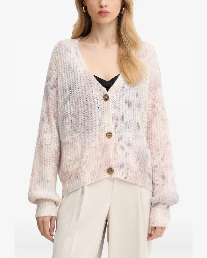 MARCIANO Los Angeles Geknöpfter Cardigan - Rosa Rosa